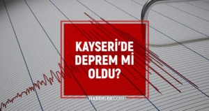 Kayseri’de deprem mi oldu? Bu gece deprem mi oldu? SON DAKİKA! Kayseri’de deprem mi bekleniyor?