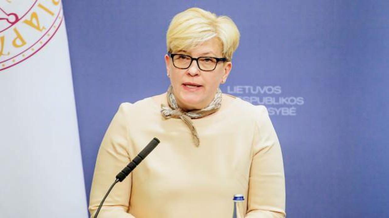 Litvanya Başbakanı Ingrida Simonyte,