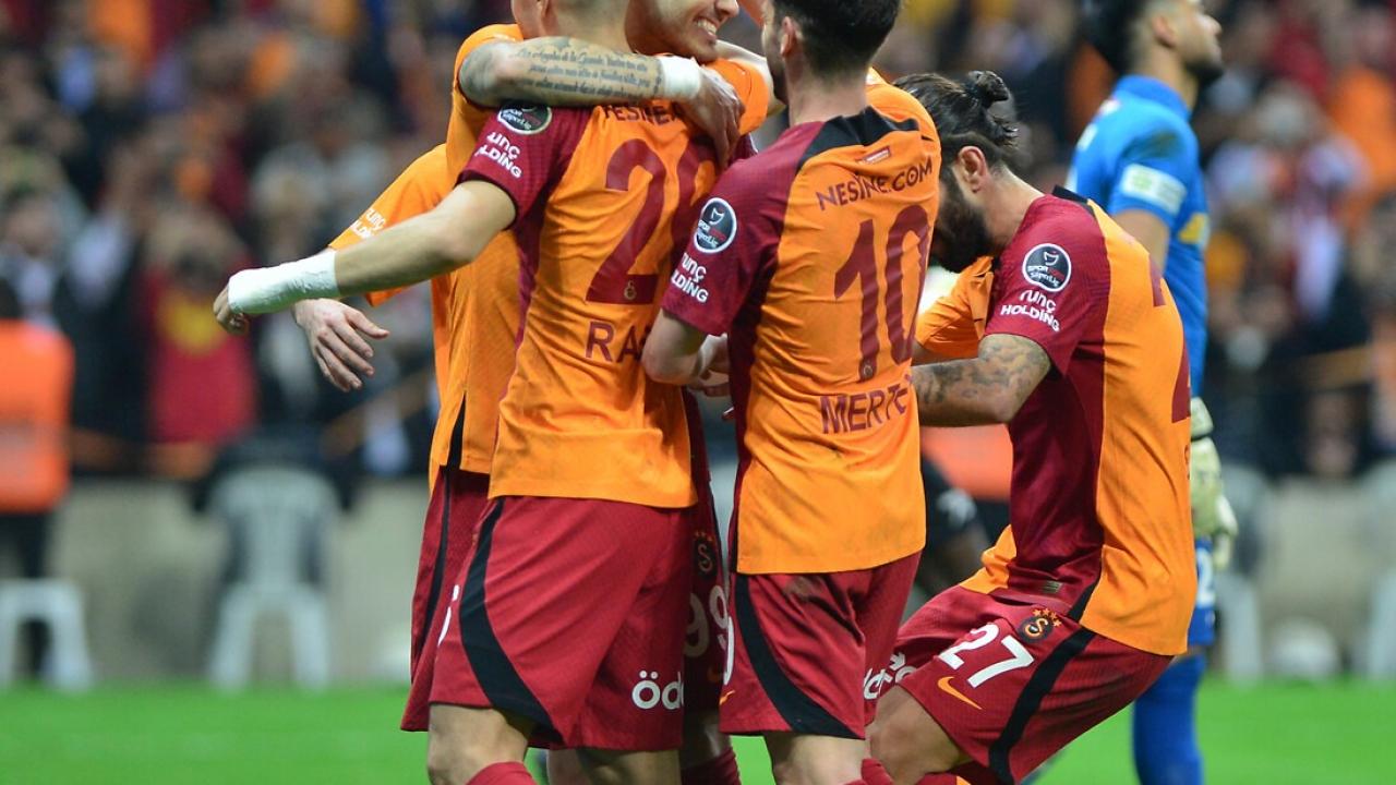 Galatasaray'ın, Kayserispor'u 6-0 mağlup