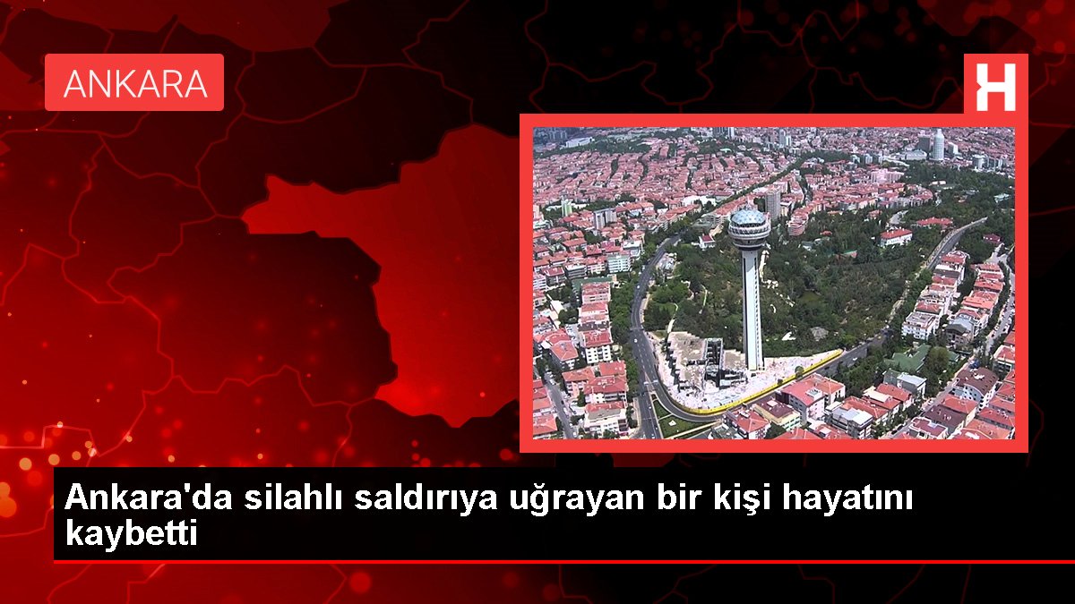 Ankara'nın Mamak ilçesinde, silahlı