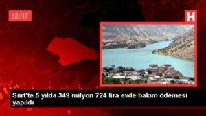 Siirt’te 5 yılda 349 milyon 724 lira konutta bakım ödemesi yapıldı