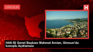 HAK-İŞ Genel Lideri Mahmut Arslan: Belediye emekçilerinin fiyatları güzelleştirilmeli