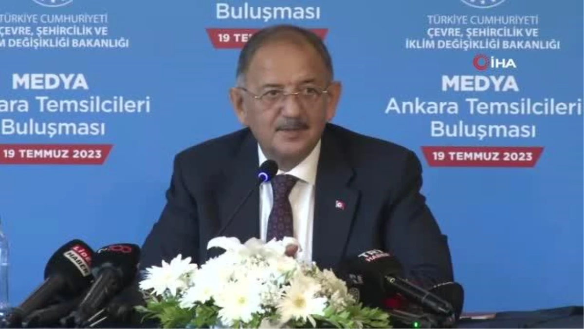 Bakan Özhaseki: “Cumhurbaşkanımız, ‘İstanbul’un sarsıntısına hazırlık manasında Kanal İstanbul konutlarını kullanabiliriz’ dedi”