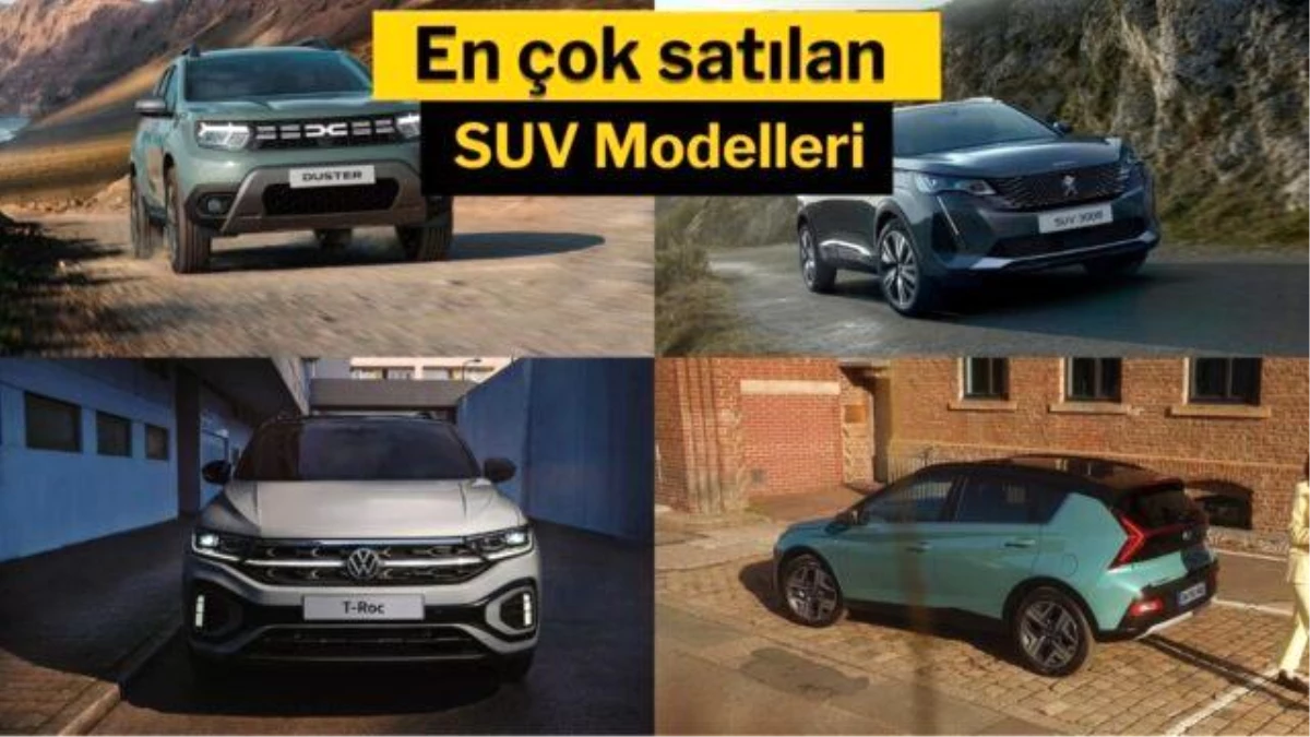 2023 Temmuz ayı Türkiye’de en çok satılan SUV modelleri