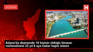 Adana’da yıkılan apartmanın inşaat mühendisi hakkında dava açıldı