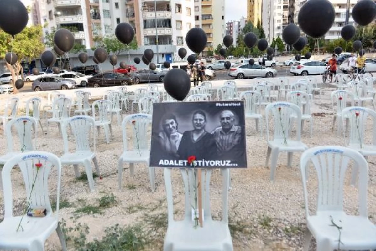Adana’da Yıkılan Apartmanın Kurbanları Anıldı