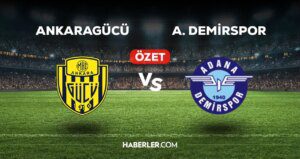 Ankaragücü-Adana Demirspor maç özeti! (VİDEO) Ankaragücü-Adana Demirspor maçı özeti izle! Golleri kim attı, maç kaç kaç bitti?