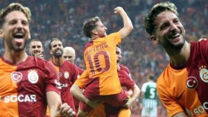 ASLAN 3. TURDA! (ÖZET) Galatasaray-Zalgiris Vilnius maç sonucu: 1-0