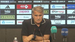Beşiktaş Teknik Yöneticisi Şenol Güneş: Bizim için âlâ bir akşam oldu