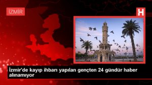 İzmir’de kaybolan genç için arama çalışmaları sürüyor