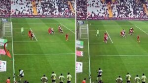 Toplumsal medya bunu konuşuyor! Beşiktaş’ın iptal edilen golünün taraftar çekimi görüntüsü baş karıştırdı