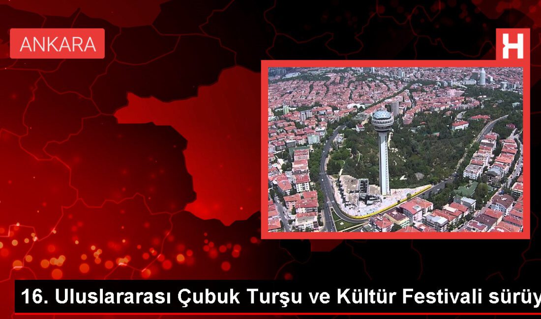Ankara’da düzenlenen Çubuk Turşu ve Kültür Şenliği ağır ilgiyle devam ediyor
