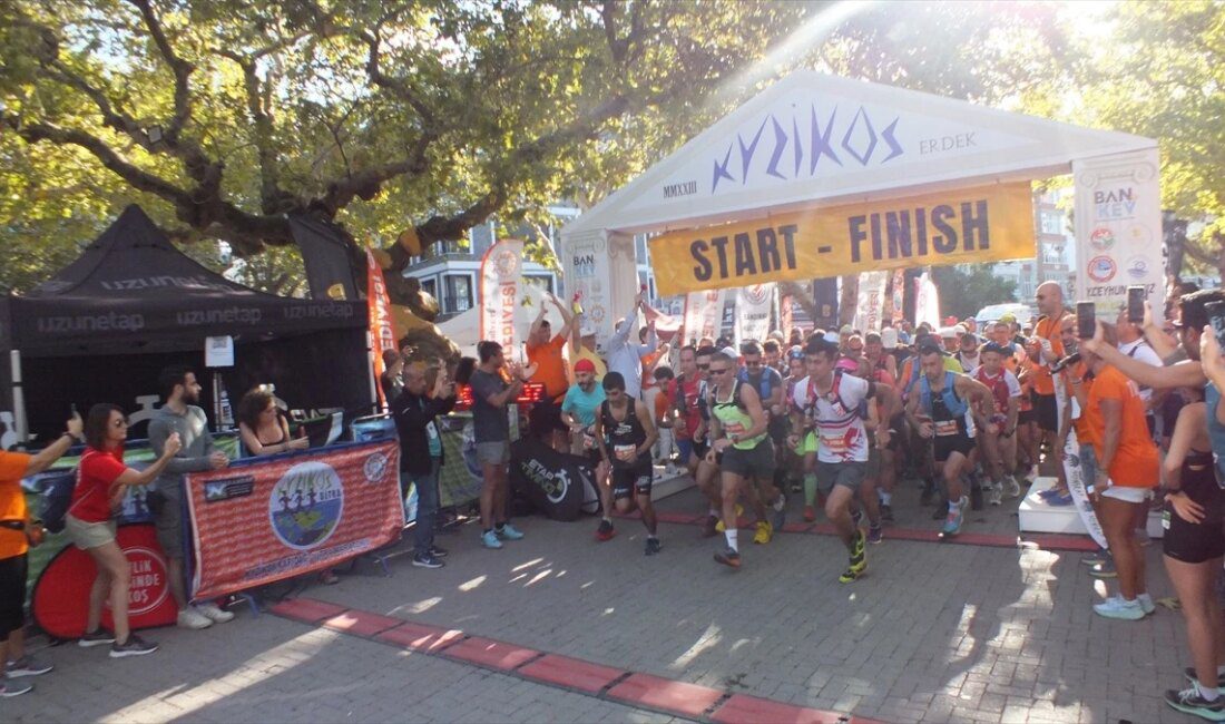 Balıkesir’de Kyzikos Ultra Maratonu Başladı