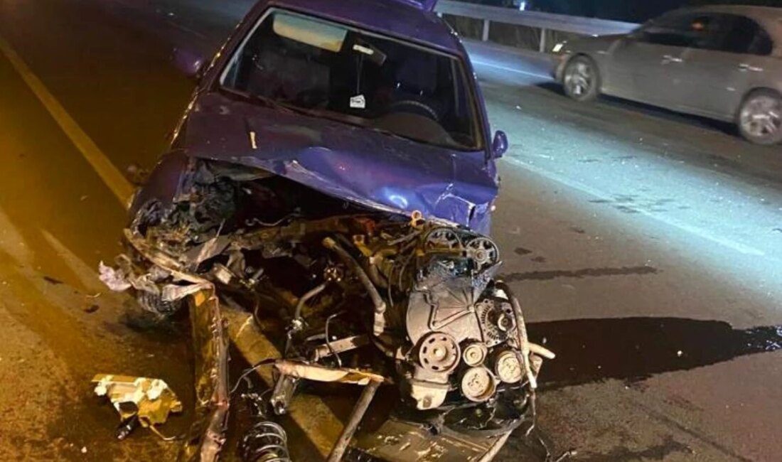 Bandırma’da trafik kazası: 1 kişi yaralandı