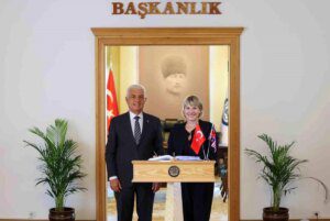 Birleşik Krallık Büyükelçisi Muğla Büyükşehir Belediye Lideri Dr. Osman Gürün’ü Ziyaret Etti