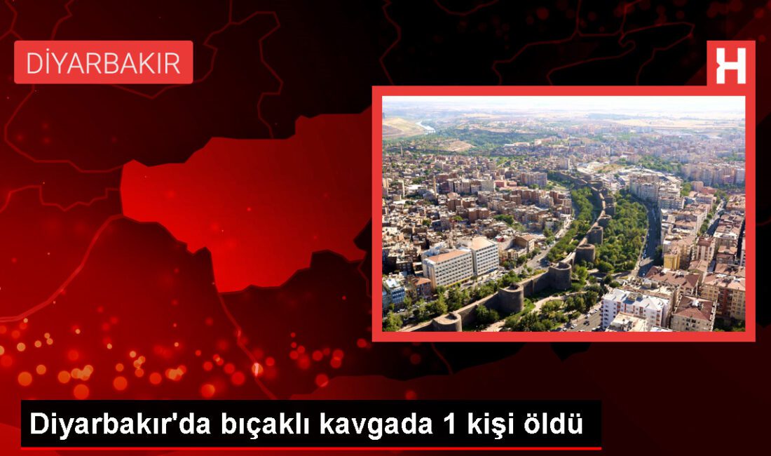 Diyarbakır’da bıçaklı hengamede 1 kişi öldü