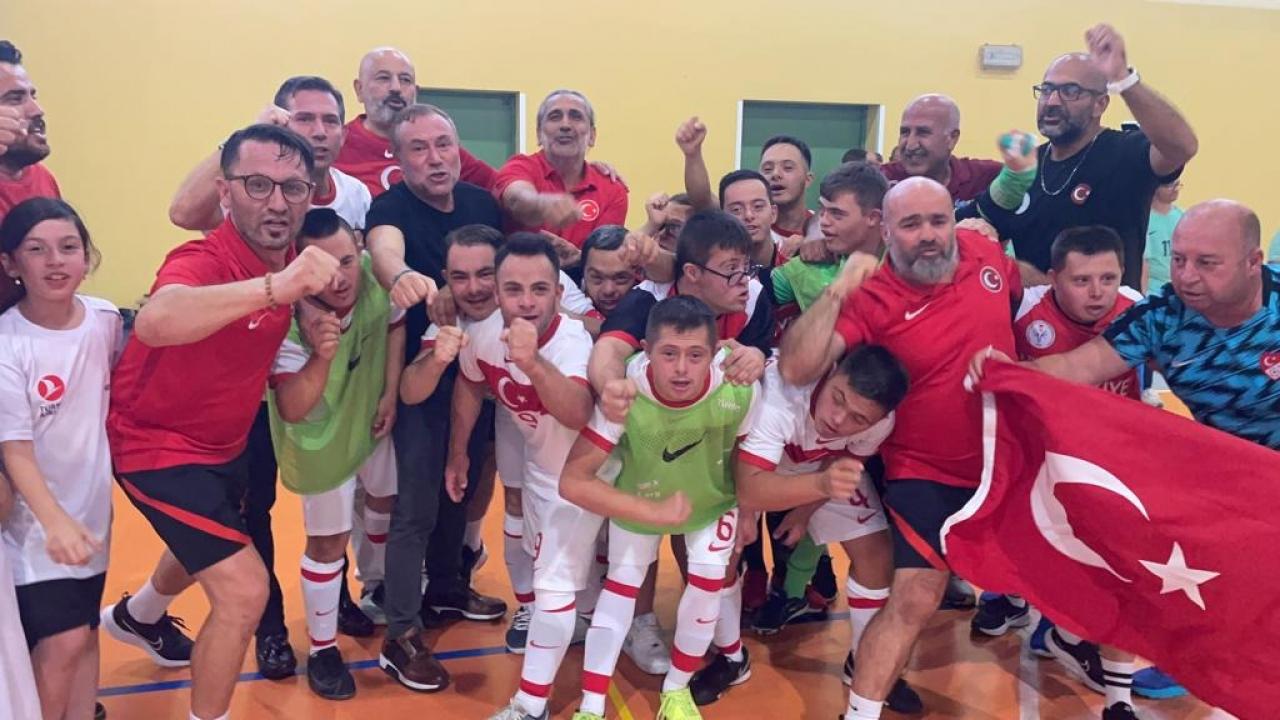 Down Sendromlu Özel Futsal Ulusal Grubu, Avrupa şampiyonu oldu