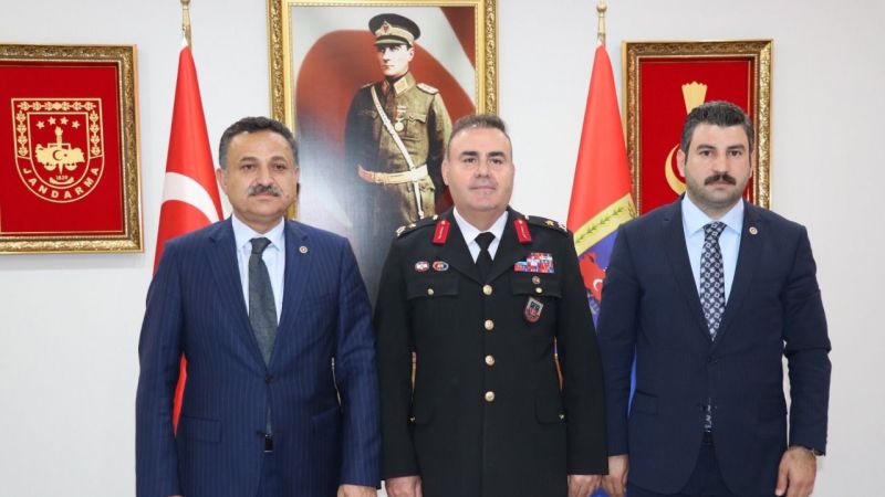 AK Parti Şanlıurfa Milletvekillerinden İl Jandarma Komutanına ziyaret