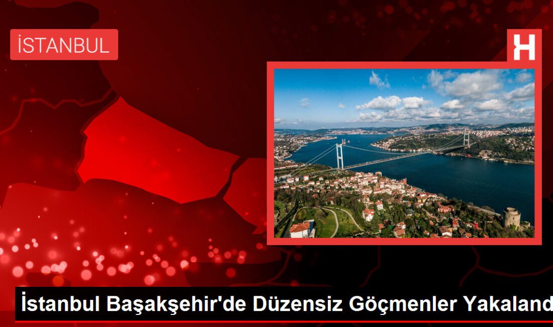 İstanbul Başakşehir’de Sistemsiz Göçmenler Yakalandı