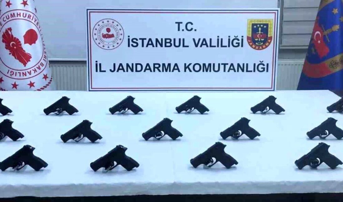 İstanbul’da Silah Kaçakçılığı Operasyonu: 9 Kişi Yakalandı