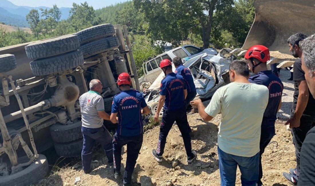 Kahramanmaraş’taki kamyon kazasında hayatını kaybedenlerin sayısı 6’ya yükseldi