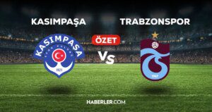 Kasımpaşa Trabzonspor maç özeti! (VİDEO) Kasımpaşa TS maçı özeti izle! Golleri kim attı, maç kaç kaç bitti?
