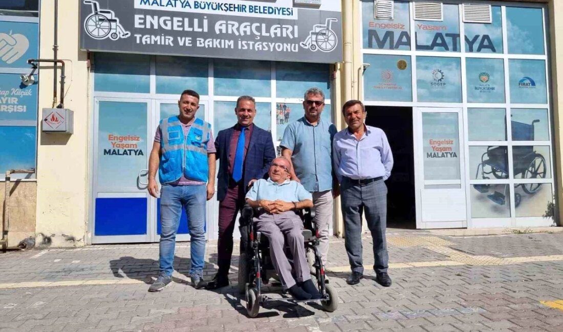 Malatya’da Engelli Araç Tamir Atölyesi Faaliyette