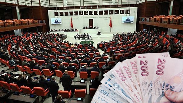 310 Milletvekili, peşin aldıkları 149 bin lirayı harcadı!