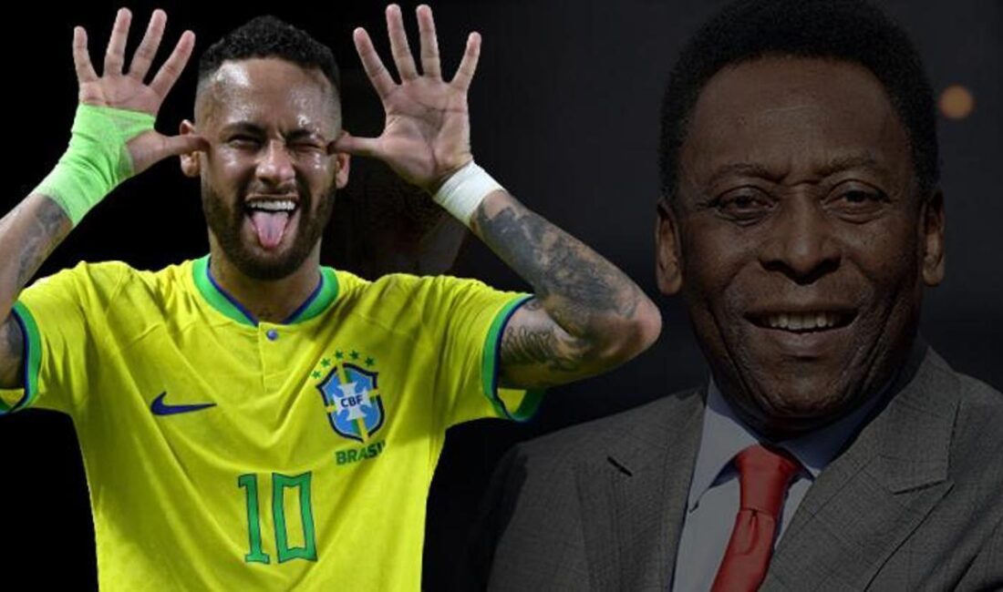 Neymar, Brezilya’da tarihe geçti! Pele’yi geride bıraktı