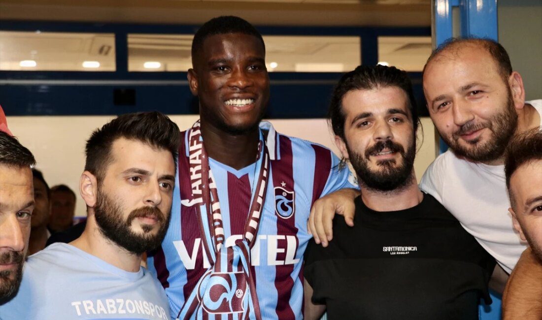 Paul Onuachu, Trabzonspor ile transfer görüşmeleri için Trabzon’a geldi