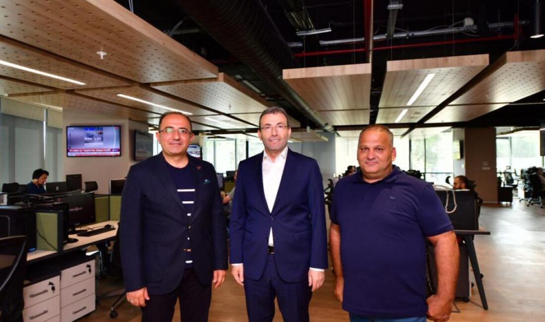 Pendik Belediye Lideri Ahmet Cin’den Kanal7 Medya Grubu’na ziyaret