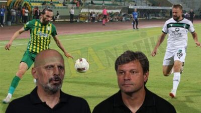 Urfaspor-Kocaelispor maçının ardından Zafer Turan ve Ertuğrul Sağlam’dan açıklama
